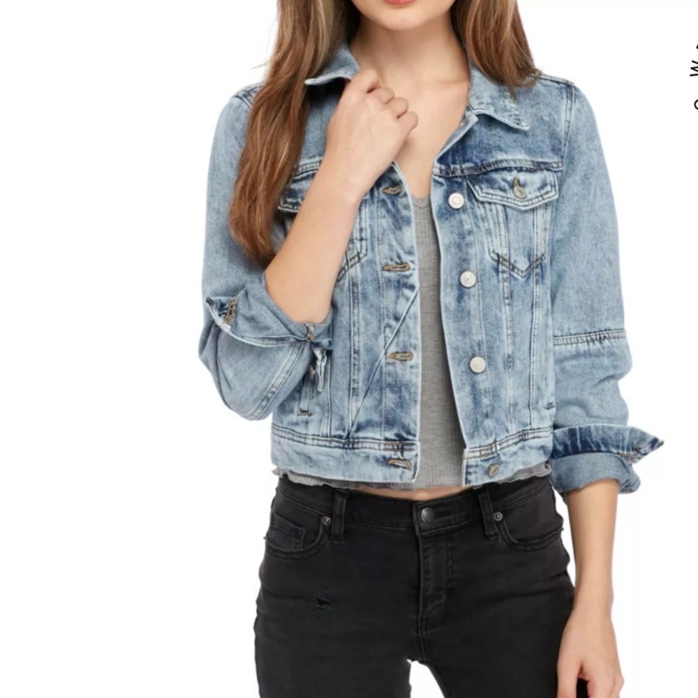 Free People Rumors denim jacket
